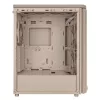 ASUS ProArt PA401 Wood Mesh PWM kompiuterio korpusas — ATX, medinis, 2×160 mm priekyje, 1×120 mm gale, 2×3,5 colio + 2×2,5 colio vietos