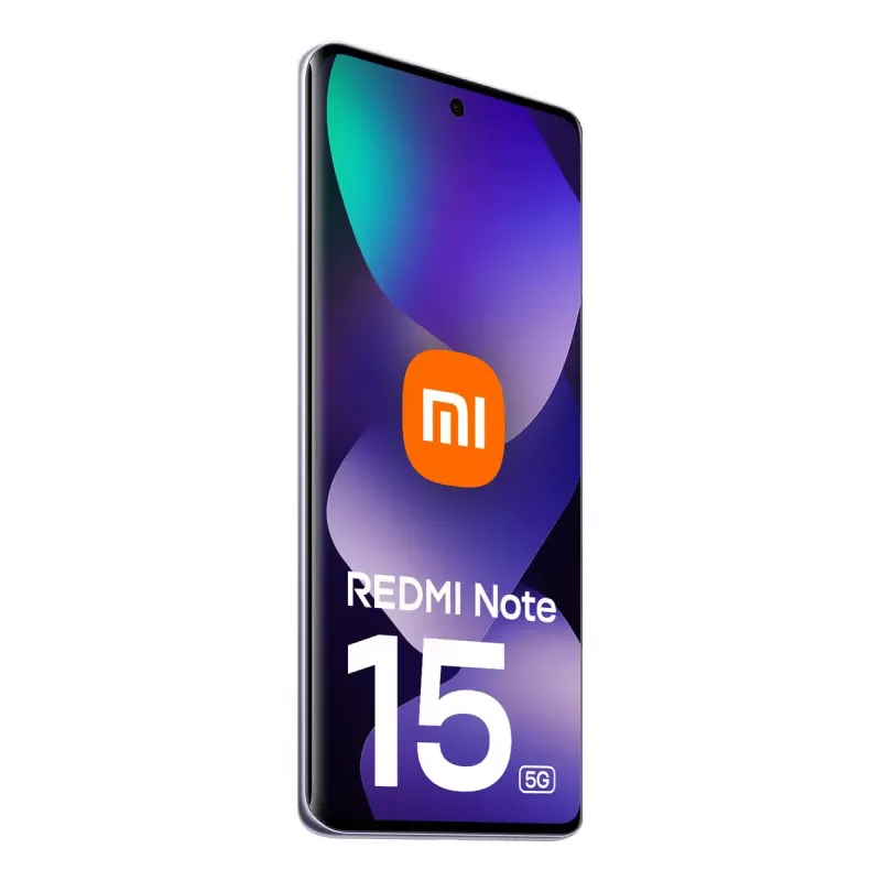Išmanusis telefonas Xiaomi Redmi Note 15 5G – Snapdragon 6 Gen 3, 8 GB RAM, 256 GB, 6,67 colio FHD+, 108 MP, 5520 mAh, violetinis
