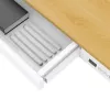 Reguliuojamo aukščio elektrinis stalas ActiveJet ET119W-C 140x70 cm — 1 variklis, aukštis 725–1225 mm, baltas/ąžuolas