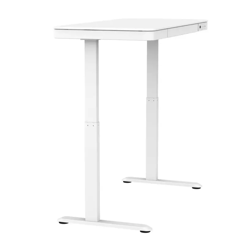 Aktyvus stalas su elektriniu aukščio reguliavimu ActiveJet ET119W-C 140x70 cm, eiga 50 cm, apkrova 45 kg, baltas