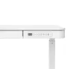 Aktyvus stalas su elektriniu aukščio reguliavimu ActiveJet ET119W-C 140x70 cm, eiga 50 cm, apkrova 45 kg, baltas