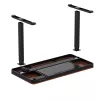 Stalas ActiveJet ET119W-C elektrinis reguliuojamo aukščio 140x70 cm juoda/riešutas su USB-A ir USB-C prievadais