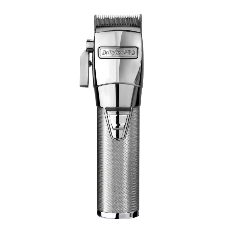 Belaidis kirpimo aparatas BaByliss PRO FX8700E – chromuotas, įkraunamas, 120 min veikimo, 6300 RPM