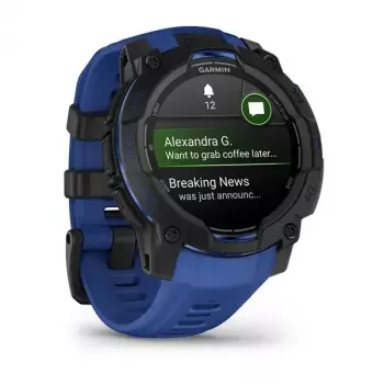 Išmanusis laikrodis GARMIN Instinct 3 AMOLED 1,2 colio GPS, 45 mm korpusas, 390x390 ekranas, 10 ATM, Li-Ion baterija