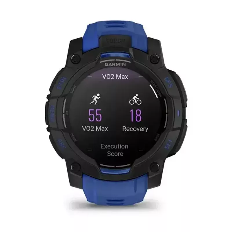 Išmanusis laikrodis GARMIN Instinct 3 AMOLED 1,2 colio GPS, 45 mm korpusas, 390x390 ekranas, 10 ATM, Li-Ion baterija