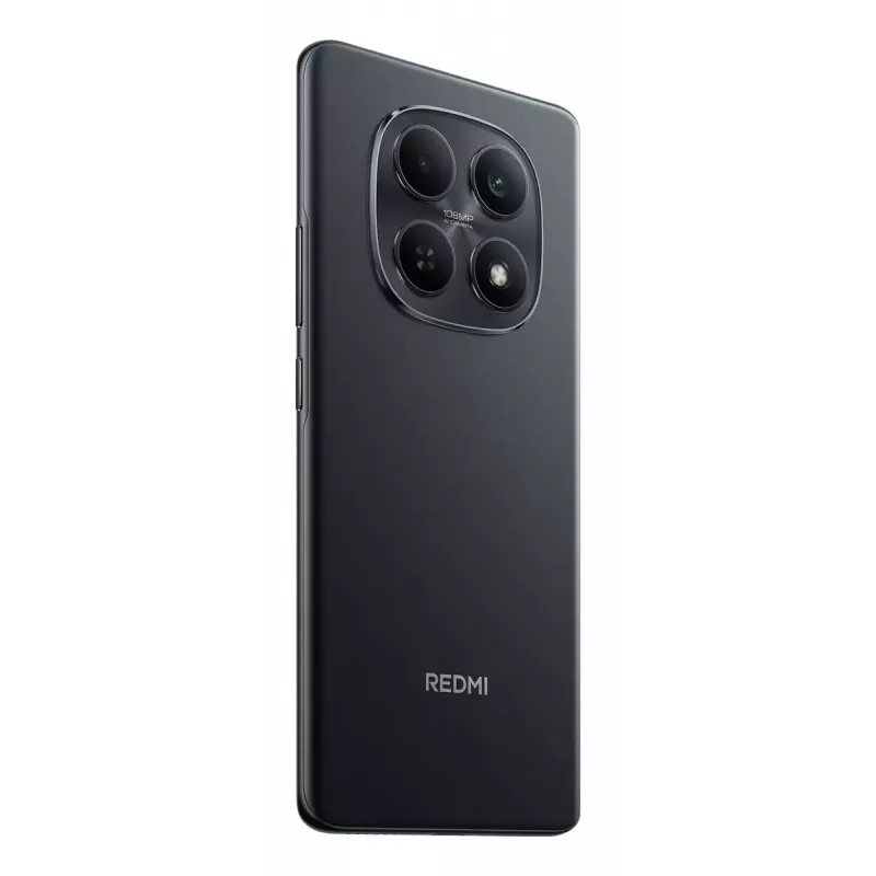 Išmanusis telefonas Xiaomi Redmi Note 15 – 6,77 colio AMOLED ekranas, 8 GB RAM, 128 GB, 6000 mAh, 108 MP, juoda spalva