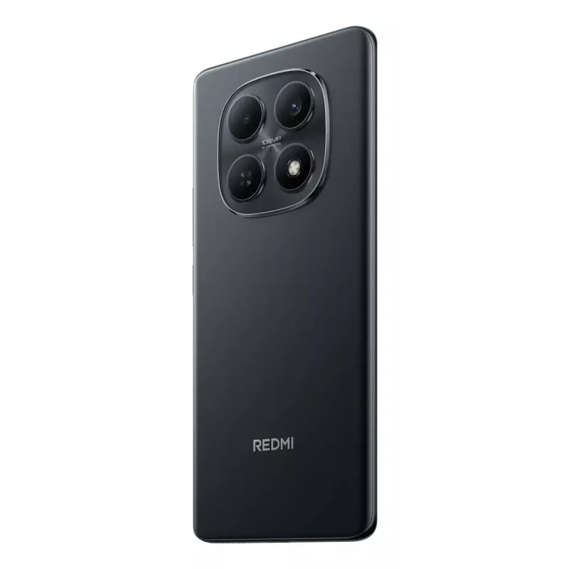 Išmanusis telefonas Xiaomi Redmi Note 15 – 6,77 colio AMOLED ekranas, 8 GB RAM, 128 GB, 6000 mAh, 108 MP, juoda spalva