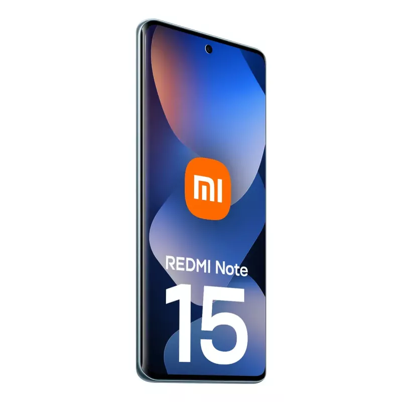 Išmanusis telefonas Xiaomi Redmi Note 15, 6,77 colio AMOLED 120Hz, 6 GB RAM, 128 GB, 6000 mAh, mėlynas