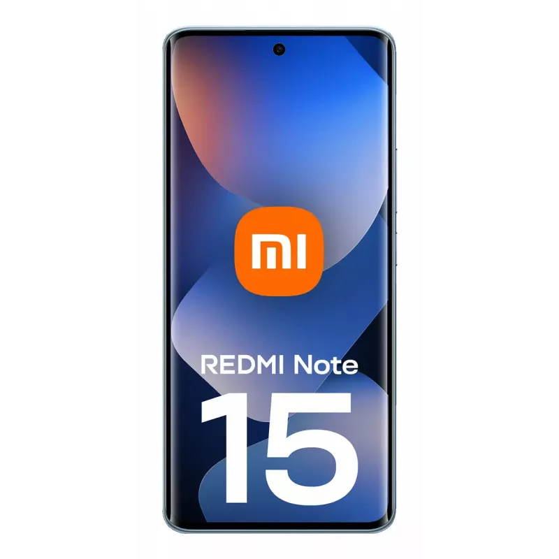 Išmanusis telefonas Xiaomi Redmi Note 15, 6,77 colio AMOLED 120Hz, 6 GB RAM, 128 GB, 6000 mAh, mėlynas