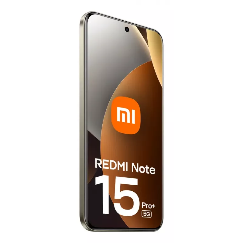 Išmanusis telefonas Xiaomi Redmi Note 15 Pro+ 5G — 6,83 col. AMOLED, 8 GB RAM, 256 GB, 200 MP, 6500 mAh (Ruda)