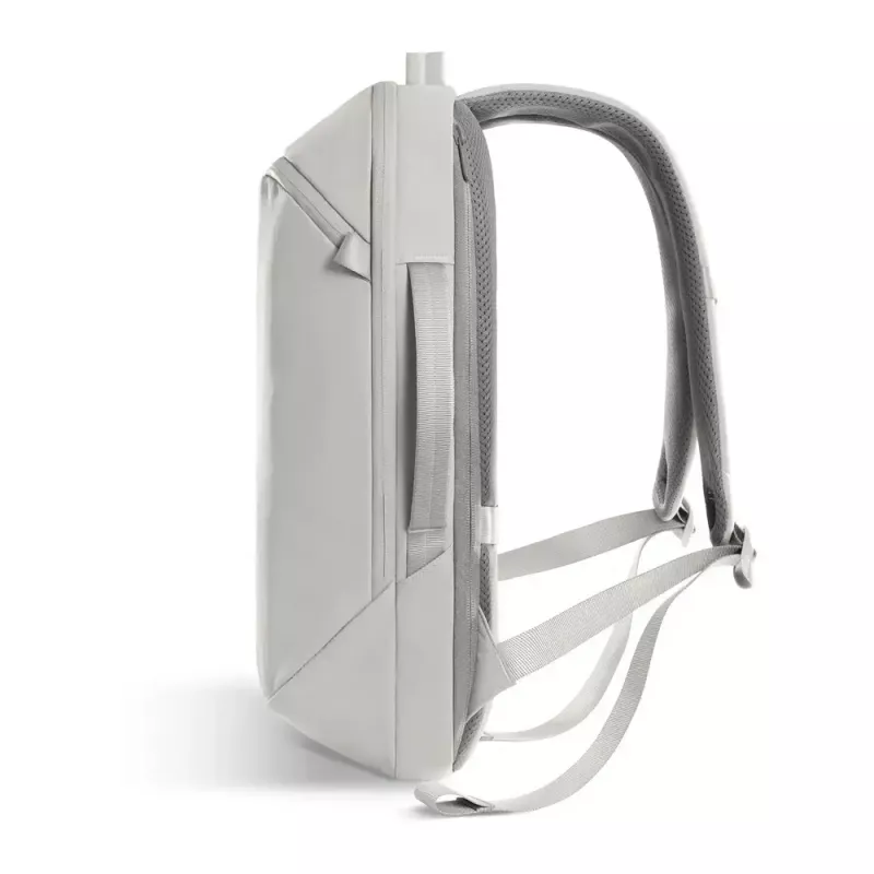 Kuprinė XDDESIGN Air P706.3219 Pilka, 15 L, skyrius nešiojamam kompiuteriui iki 15,6 colio, užrakinamas pagrindinis užtrauktukas