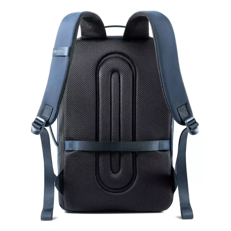 Kuprinė XDDESIGN Air Backpack NAVY P706.3225 – 15 L, tinka iki 15,6 col. (39,6 cm) nešiojamam kompiuteriui, užrakinama pagrindinė užtrauktukas