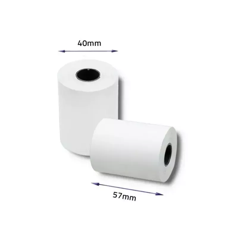 Terminis rulonas QOLTEC 51899 – 57 mm x 16 m, 55 g/m², be BPA