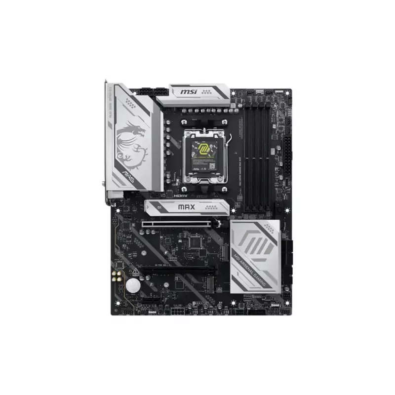 Motininė plokštė MSI MAG X870E GAMING MAX WIFI – AMD X870E, lizdas AM5, DDR5, 4 DIMM, ATX, Wi‑Fi 7, 5Gb LAN