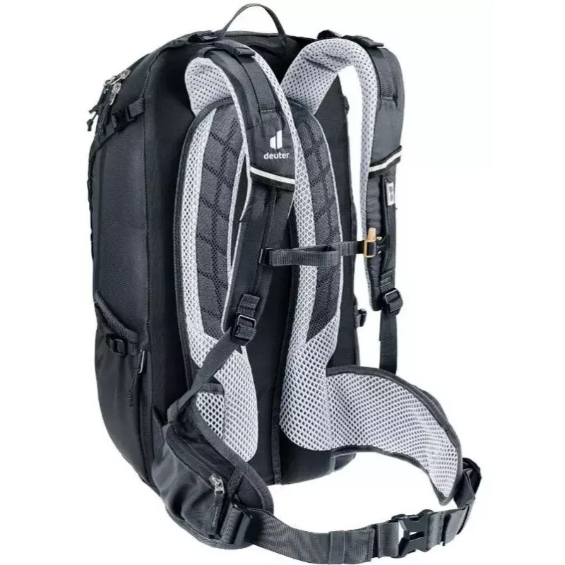 Kuprinė DEUTER Trans Alpine 30 – 30 litrų dviračių kuprinė, juoda