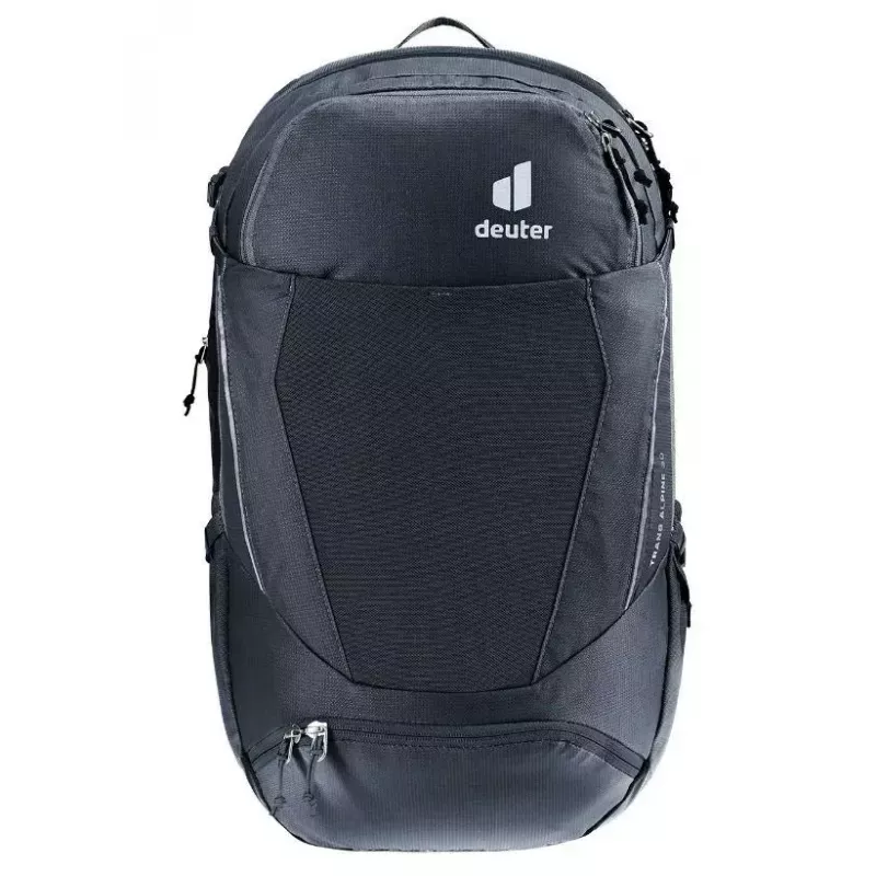 Kuprinė DEUTER Trans Alpine 30 – 30 litrų dviračių kuprinė, juoda