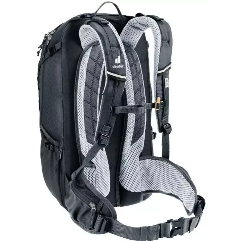 Kuprinė DEUTER Trans Alpine 30 – 30 litrų dviračių kuprinė, juoda
