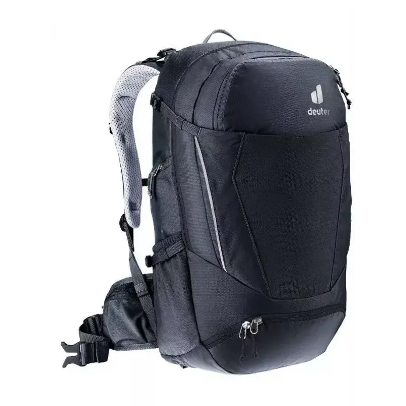 Kuprinė DEUTER Trans Alpine 30 – 30 litrų dviračių kuprinė, juoda