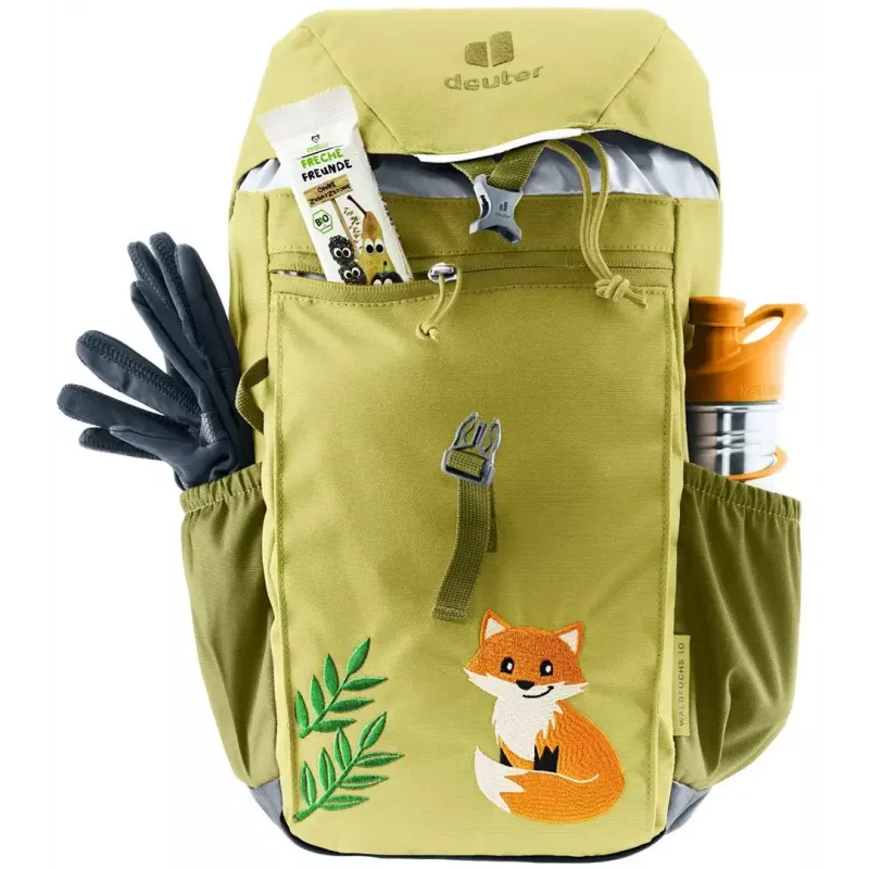 Kuprinė DEUTER Waldfuchs 10 l — 10 litrų kompaktiška kuprinė, liepų-kaktuso spalva