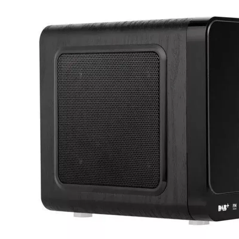 Internetinis radijas Krüger&Matz KM0816.1 – Juodas, Bluetooth 5.2, FM, 2×7 W, 430 išankstinių nustatymų, nuotolinio valdymo pultas, 3,5 mm ausinės