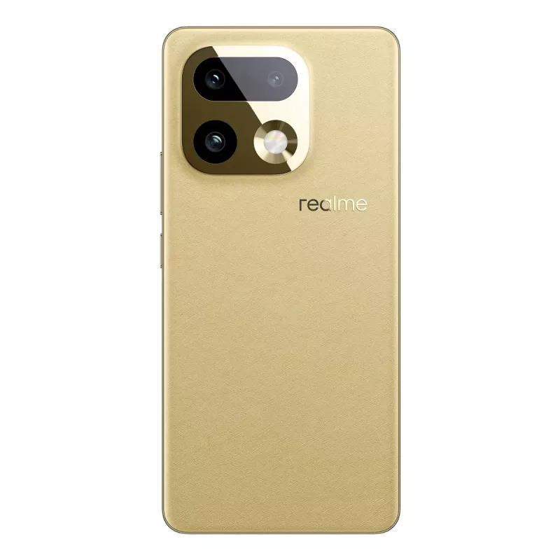 Išmanusis telefonas REALME realme 16 Pro+ 6,8 colio (17,3 cm) 1280×2800, Snapdragon 7 Gen 4, 12 GB RAM, 512 GB, 200 MP, 7000 mAh, Auksinis