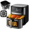 Karšto oro gruzdintuvė BLOW AIR FRYER 2500W 8L – 8 programų, 200°C, LCD jutiklinis ekranas, 1,7 kg talpa