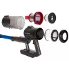 Stiklinis dulkių siurblys BLOW UP450, be maišelio, 25,9V išimama baterija, 0,8L talpa, HEPA filtras, 3 galios lygiai, įkrovimo stotelė, LED, 3,2 kg