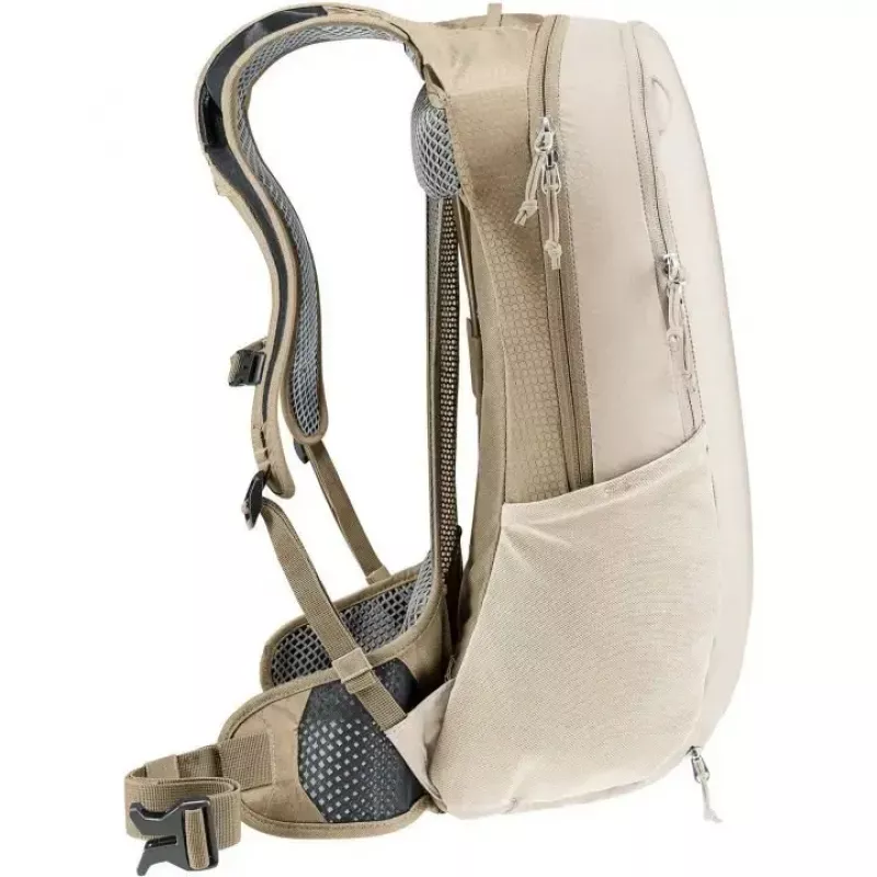 Kuprinė DEUTER Race Air 10 — lengva 10 L dviračių kuprinė, alu/greystone