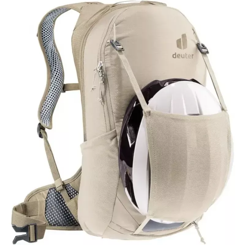 Kuprinė DEUTER Race Air 10 — lengva 10 L dviračių kuprinė, alu/greystone