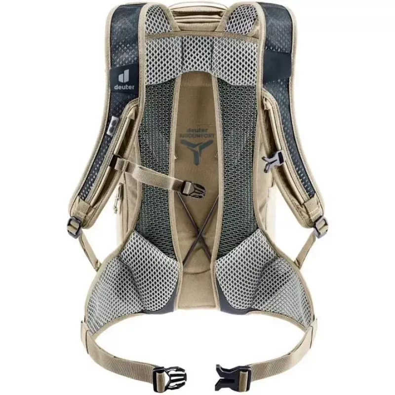 Kuprinė DEUTER Race Air 10 — lengva 10 L dviračių kuprinė, alu/greystone