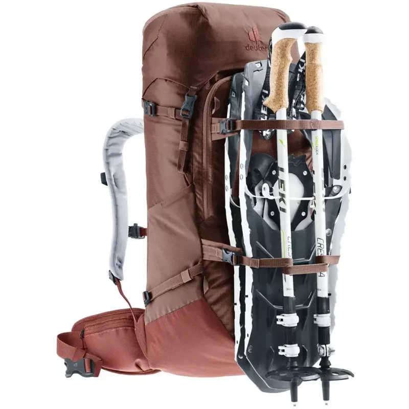 Kuprinė DEUTER Rise 32+ SL moteriška – 32 L, SL pritaikymas, razinų/kaspijos spalvos