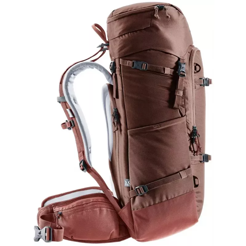 Kuprinė DEUTER Rise 32+ SL moteriška – 32 L, SL pritaikymas, razinų/kaspijos spalvos