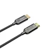 HDMI kabelis Unitek C11085GY01-30M — 30 m, HDMI A tipo kištukas–kištukas, HDMI 2.1, 48 Gbit/s, ARC, paauksuoti kontaktai, juodas
