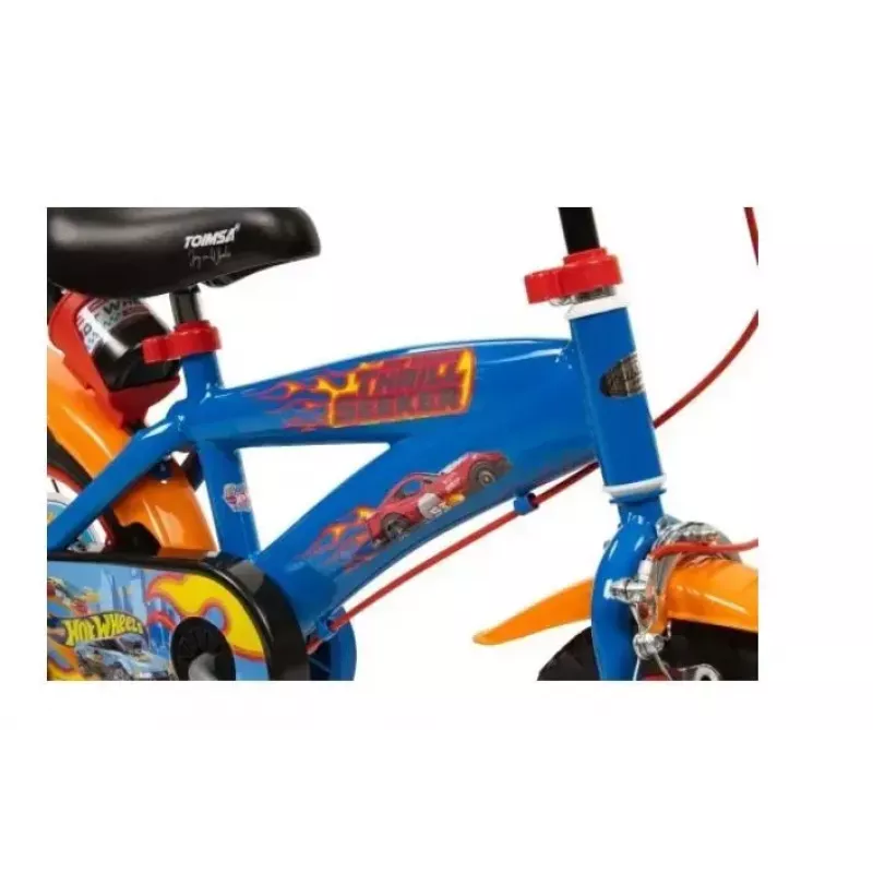 Vaikiškas dviratis Toimsa HOT WHEELS 1268 12 colių ratlankiai