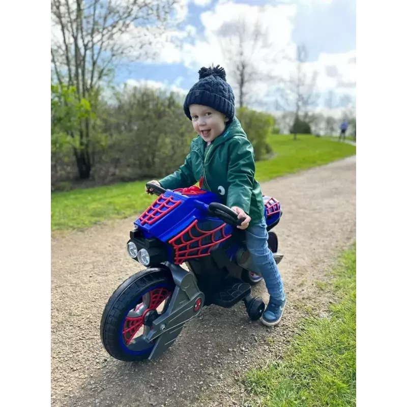 Vaikiškas elektrinis motociklas HUFFY 17345W – 6V baterijinis paspirtukas
