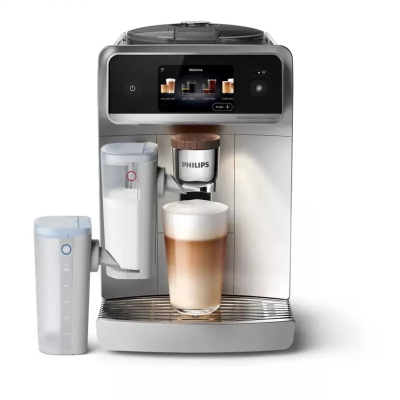 Kavos aparatas Philips Series 8000 Café Aromis EP8757/20, sidabrinis, 1500 W