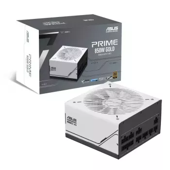 ASUS Prime 850W Gold (AP-850G) maitinimo blokas 20+4 pin ATX ATX Juoda, Balta