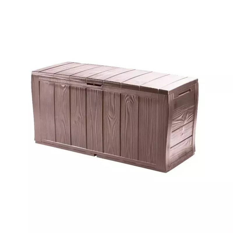 Dėžė saugojimui Keter Sherwood Stačiakampė Derva Ruda 270L 1170mm