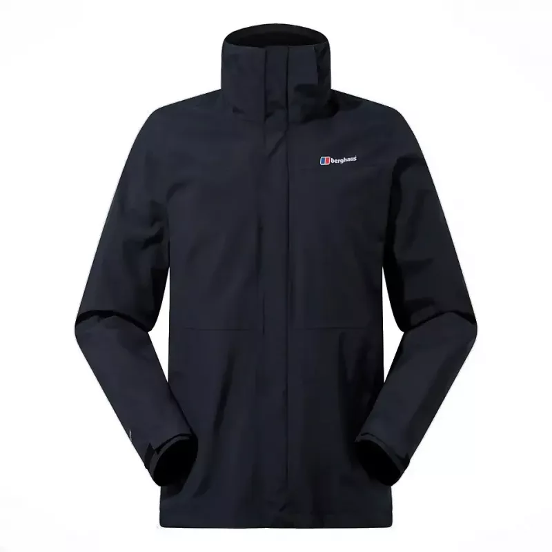 Komplektas: Striukė Berghaus Hillwalker IA Shell dydis M juoda + Megztinis Berghaus Prism PT HZ dydis M juoda