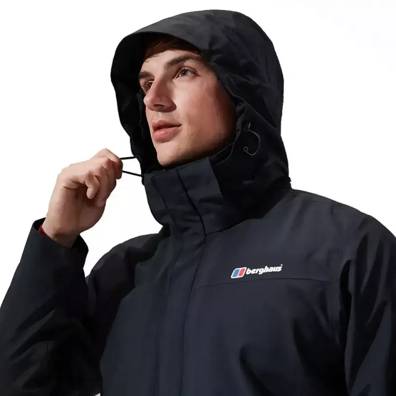 Komplektas: Striukė Berghaus Hillwalker IA Shell dydis M juoda + Megztinis Berghaus Prism PT HZ dydis M juoda