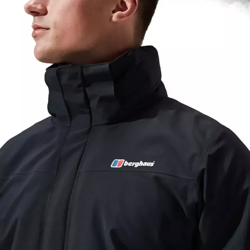 Komplektas: Striukė Berghaus Hillwalker IA Shell dydis M juoda + Megztinis Berghaus Prism PT HZ dydis M juoda