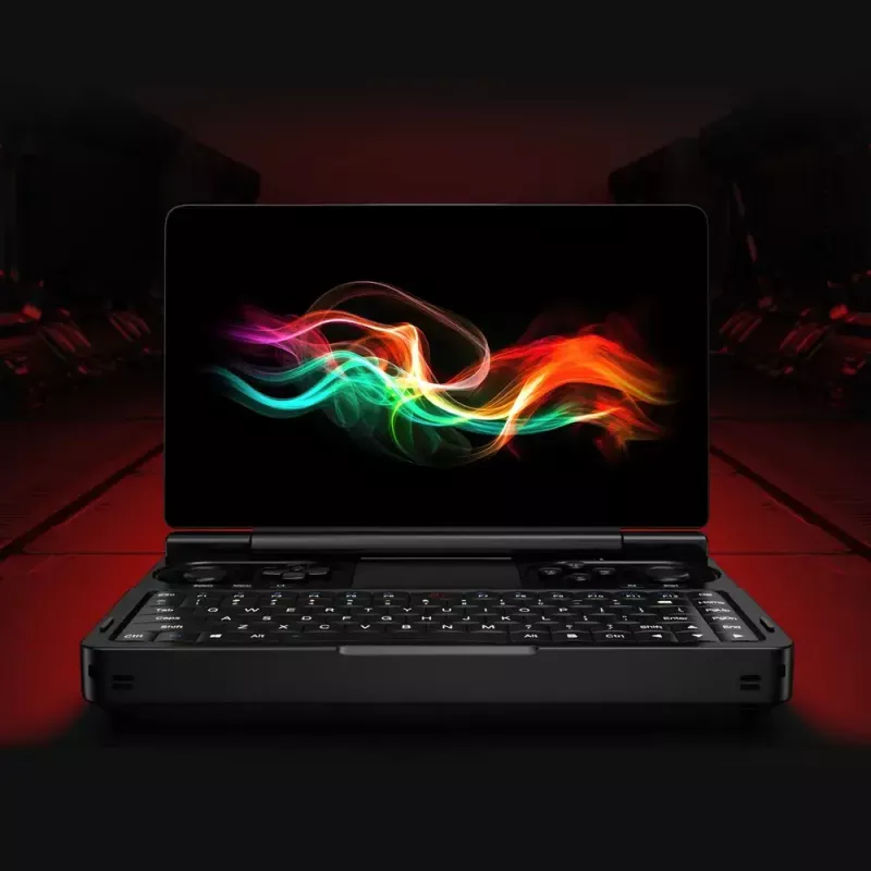 Nešiojamas kompiuteris GPD WinMini HX370 — 7 colių FHD 120 Hz liečiamas ekranas, AMD Ryzen AI 9 HX370, 32 GB DDR5, 2 TB NVMe, Radeon 890M, Windows 11, juodas