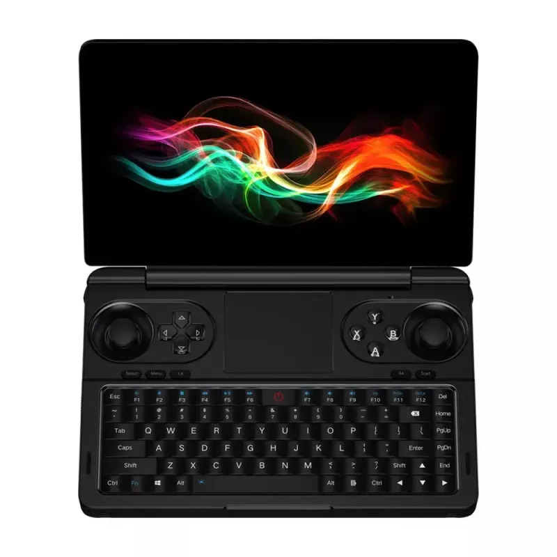 Nešiojamas kompiuteris GPD WinMini HX370 — 7 colių FHD 120 Hz liečiamas ekranas, AMD Ryzen AI 9 HX370, 32 GB DDR5, 2 TB NVMe, Radeon 890M, Windows 11, juodas