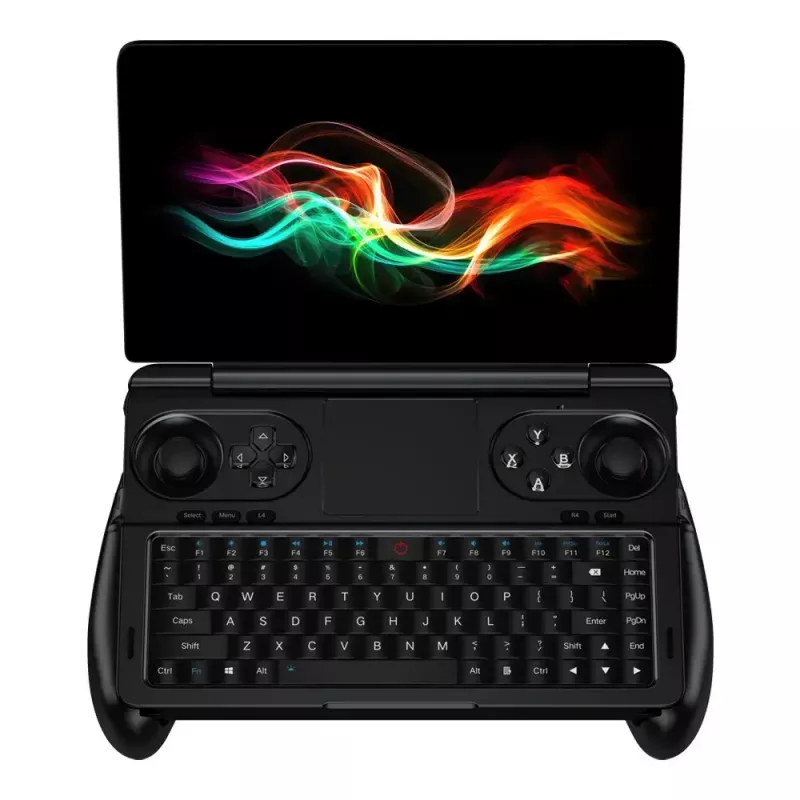 Nešiojamas kompiuteris GPD WinMini HX370 — 7 colių FHD 120 Hz liečiamas ekranas, AMD Ryzen AI 9 HX370, 32 GB DDR5, 2 TB NVMe, Radeon 890M, Windows 11, juodas