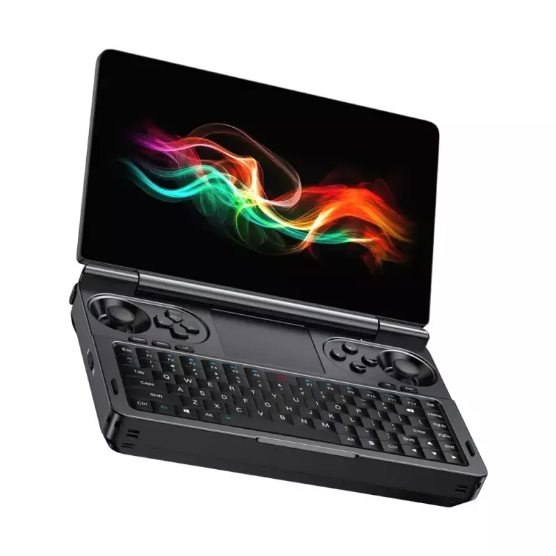 Nešiojamas kompiuteris GPD WinMini HX370 — 7 colių FHD 120 Hz liečiamas ekranas, AMD Ryzen AI 9 HX370, 32 GB DDR5, 2 TB NVMe, Radeon 890M, Windows 11, juodas