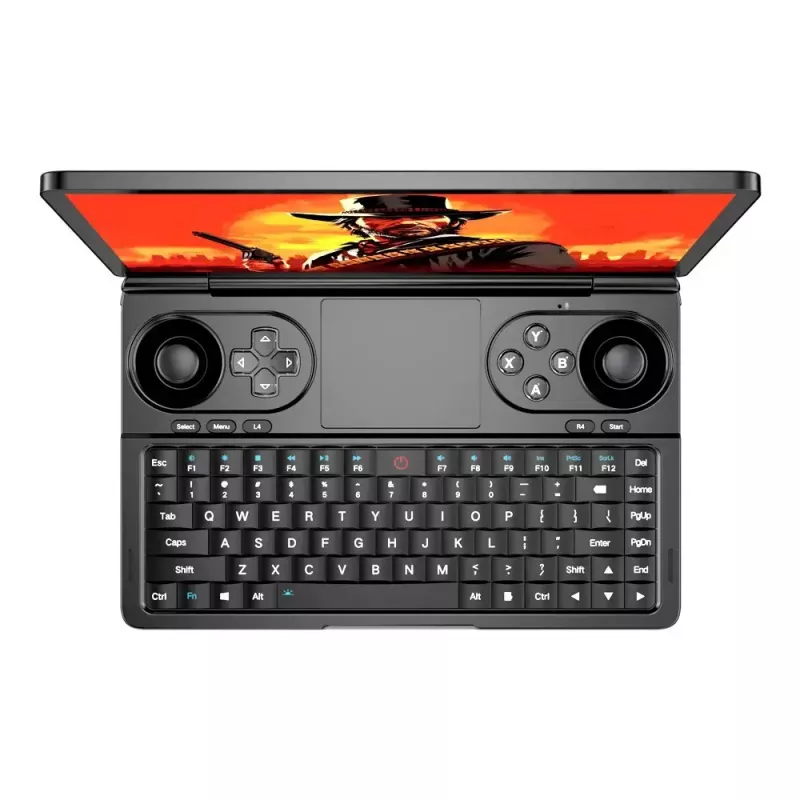 Nešiojamas kompiuteris GPD WinMini HX370 — 7 colių FHD 120 Hz liečiamas ekranas, AMD Ryzen AI 9 HX370, 32 GB DDR5, 2 TB NVMe, Radeon 890M, Windows 11, juodas