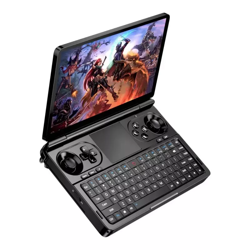 Nešiojamas kompiuteris GPD WinMini HX370 — 7 colių FHD 120 Hz liečiamas ekranas, AMD Ryzen AI 9 HX370, 32 GB DDR5, 2 TB NVMe, Radeon 890M, Windows 11, juodas