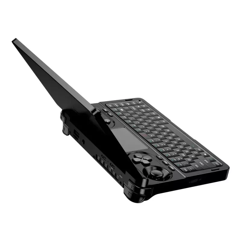 Nešiojamas kompiuteris GPD WinMini HX370 — 7 colių FHD 120 Hz liečiamas ekranas, AMD Ryzen AI 9 HX370, 32 GB DDR5, 2 TB NVMe, Radeon 890M, Windows 11, juodas