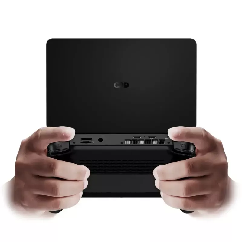 Nešiojamas kompiuteris GPD WinMini HX370 — 7 colių FHD 120 Hz liečiamas ekranas, AMD Ryzen AI 9 HX370, 32 GB DDR5, 2 TB NVMe, Radeon 890M, Windows 11, juodas