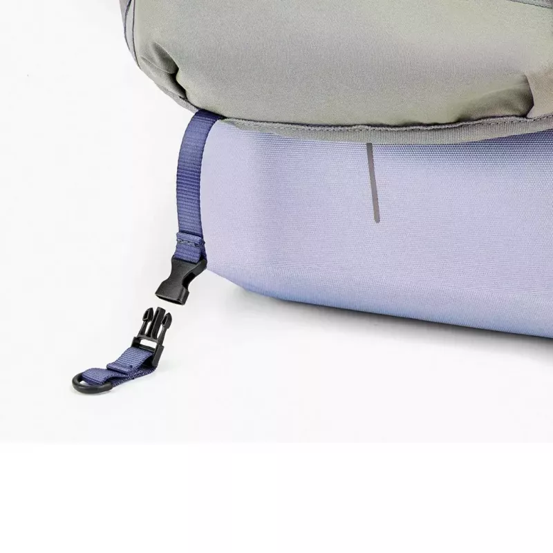 XDDESIGN Anti-Vagystės Kuprinė Bobby Soft – Levandų Pilka, miesto apsauginė kuprinė P705.992